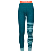 Damen- Funktionshose Ortovox W's 210 Supersoft Long Pants blau PacificGreen