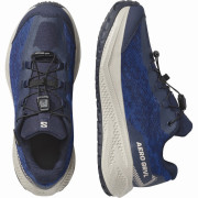 Kinderschuhe Salomon Aero Grvl Wp J Maritime Blue-Silver Cloud-Bluing