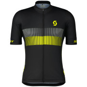 Herren Radtrikot Scott RC Team 10 SS schwarz/gelb black/sulphur yellow