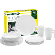 Geschirrset Brunner Spherica Melamine Set weiß