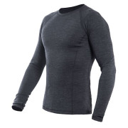 Herren-Funktionsshirt Sensor Merino Bold dl.rukáv dunkelgrau Anthracite Gray