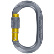 Karabiner Skylotec OVX SG (screw gate) grau/gelb Anthracite/Mustard