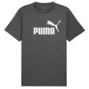 Herren T-Shirt Puma Ess No. 1 Logo Heather Tee schwarz PUMA Black