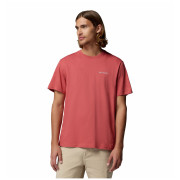 Herren-T-Shirt Columbia Csc™ Basic Tee rot Washed Red