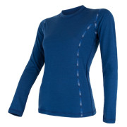 Damen-Funktionsshirt Sensor Merino Air 2022 blau Darkblue