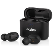 Kopfhörer Niceboy HIVE podsie 2021 schwarz Black