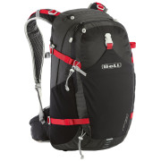 Rucksack Boll Raven 25-30 schwarz/rot Grenadine