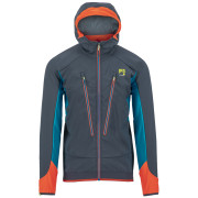 Herren-Winterjacke Karpos Piz Palu' Evo Jacket grau/blau India Ink/Blue Jewel