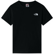 Kinder-T-Shirt The North Face Teens S/S Simple Dome Tee schwarz Tnf Black/Tnf White