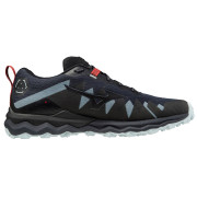 Herrenschuhe Mizuno Wave Daichi 6 schwarz/grau Indiaink/Blk/Ignitionred