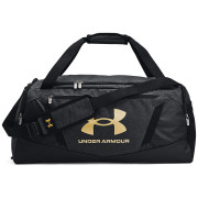 Sporttasche Under Armour Undeniable 5.0 Duffle MD schwarz/gold Black Medium Heather / Black / Metallic Gold