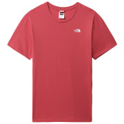 Damen-T-Shirt The North Face S/S Simple Dome Tee rosa Slate Rose
