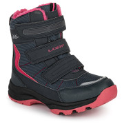 Kinder-Winterschuhe Loap Sneeky schwarz/rosa NightSky/Pink