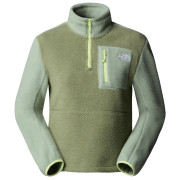 Damen-Sweatshirt The North Face W Yumiori 1/4 Zip grün Bark Mist/Slate Moss/As
