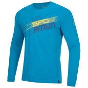 Herren-T-Shirt La Sportiva Stripe Evo Long Sleeve M blau Crystal
