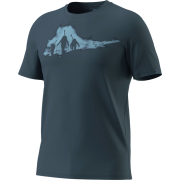 Herren T-Shirt Dynafit Graphic Co T-Shirt M dunkelblau 0721 - cinder/ASCENT