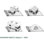 Teppich Brunner Kinetic 600 - 300x600 cm