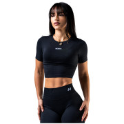 Damen-Top Nebbia Seamless Short-Sleeve Top Power schwarz BLACK