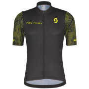 Herren Radtrikot Scott M's RC Team 10 SS schwarz/gelb black/sulphur yellow