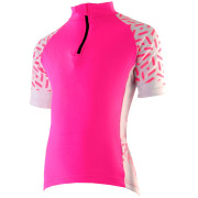 Kinder-Radtrikot Axon Nippon JR rosa růžová