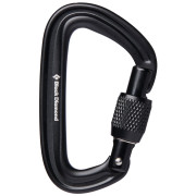 Karabiner Black Diamond Liteforge Screwgate schwarz Black