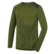 Herren-Funktionsshirt Husky Merino 100 dl. rukáv Dog