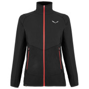 Damen-Sweatshirt Salewa W Paganella Jkt schwarz BlackOut/