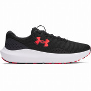 Herren Laufschuhe Under Armour Charged Surge schwarz/rot Black