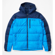 Herren-Daunenjacke Marmot Guides Down Hoody dunkelblau ClearBlue/ArctiveNavy