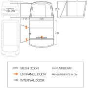 Vorzelt Vango Cove III Air Low 2024