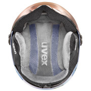 Kinder Skihelm Uvex Rocket Jr. Visor