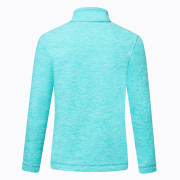 Kinder-Sweatshirt Regatta Hot Shot Marl Turquoise