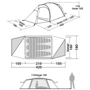 Wanderzelt Robens Stony Brook 3