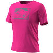 Damen-T-Shirt Dynafit Graphic Co T-Shirt W rosa 6551 - flamingo/BOYFRIEND