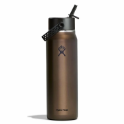 Thermokanne Hydro Flask 32 Oz Lightweight Wide Flex Straw Cap braun Obsidian