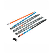 Lawinensonde Ortovox Probe Alu 320+ blau/orange Silver