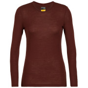 Damen-T-Shirt Icebreaker Women`s 175 Everyday LS Crewe (2018) dunkelrot espresso