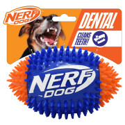 Hundespielzeug Nerf Dog Squeak Spike Football 15cm