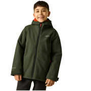 Kinder Winterjacke Regatta Hillain Warm Lined Dark Khaki