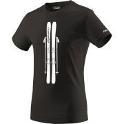 Herren-T-Shirt Dynafit Graphic Co M S/S Tee schwarz/weiß black out/SKIS