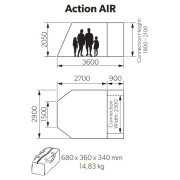 Vorzelt Kampa Action AIR