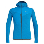 Herren-Sweatshirt Salewa Puez 2 Dry M L/S Hood Fz Tee blau CloisonneBluMelange/