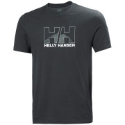 Herren-T-Shirt Helly Hansen Nord Graphic T-Shirt grau Ebony