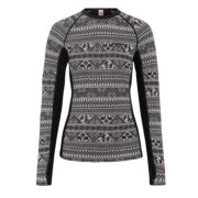 Damen-Funktionsshirt Kari Traa Tale Ls schwarz BLACK