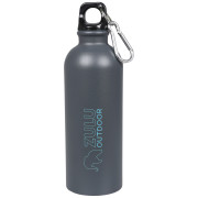 Flasche Zulu Steel Flask 0,5 L grau/blau grey/blue