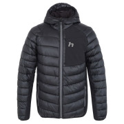 Herren-Winterjacke Hannah Revel Hoody schwarz Anthracite