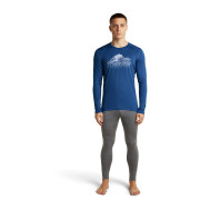 Herren-Funktionsshirt Icebreaker Men Mer 200 Oasis LS Crewe Rising Light