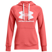 Damen-Sweatshirt Under Armour Rival Fleece Logo HD orange Miami//White