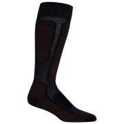 Damen-Kniestrümpfe Icebreaker W's Ski+ Medium OTC schwarz JetHthr/Essresso/Black