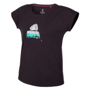 Damen-T-Shirt Ocún Kimo T Women Bus-Stone braun Anthracite Obsidian